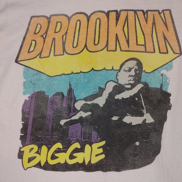 The Notorious B.I.G unique BROOKLYN Graphic Tee - Picture 3 of 6